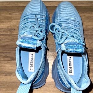 Steve Madden Blue Sneakers